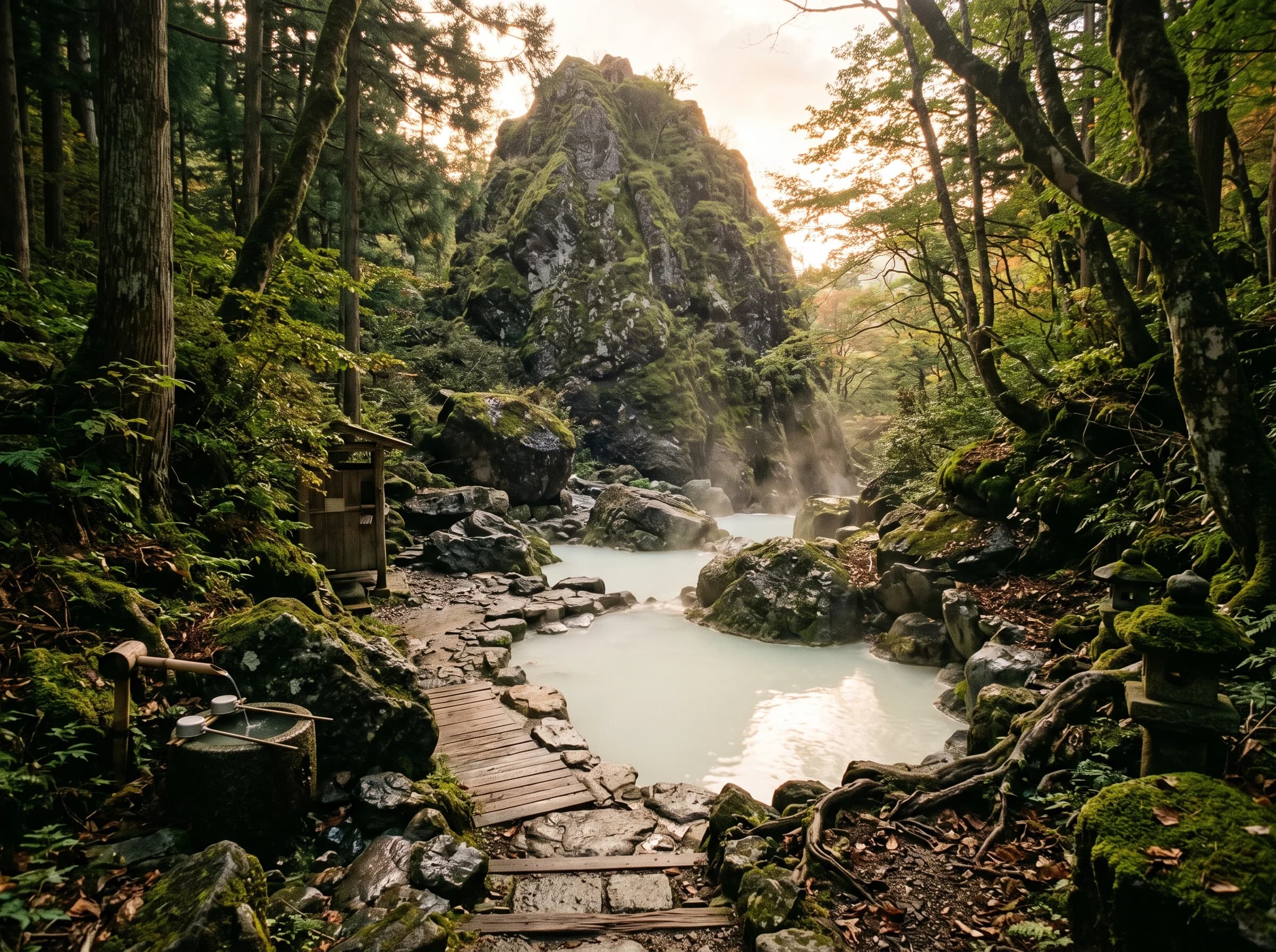 山深く静かに残る秘湯の名宿